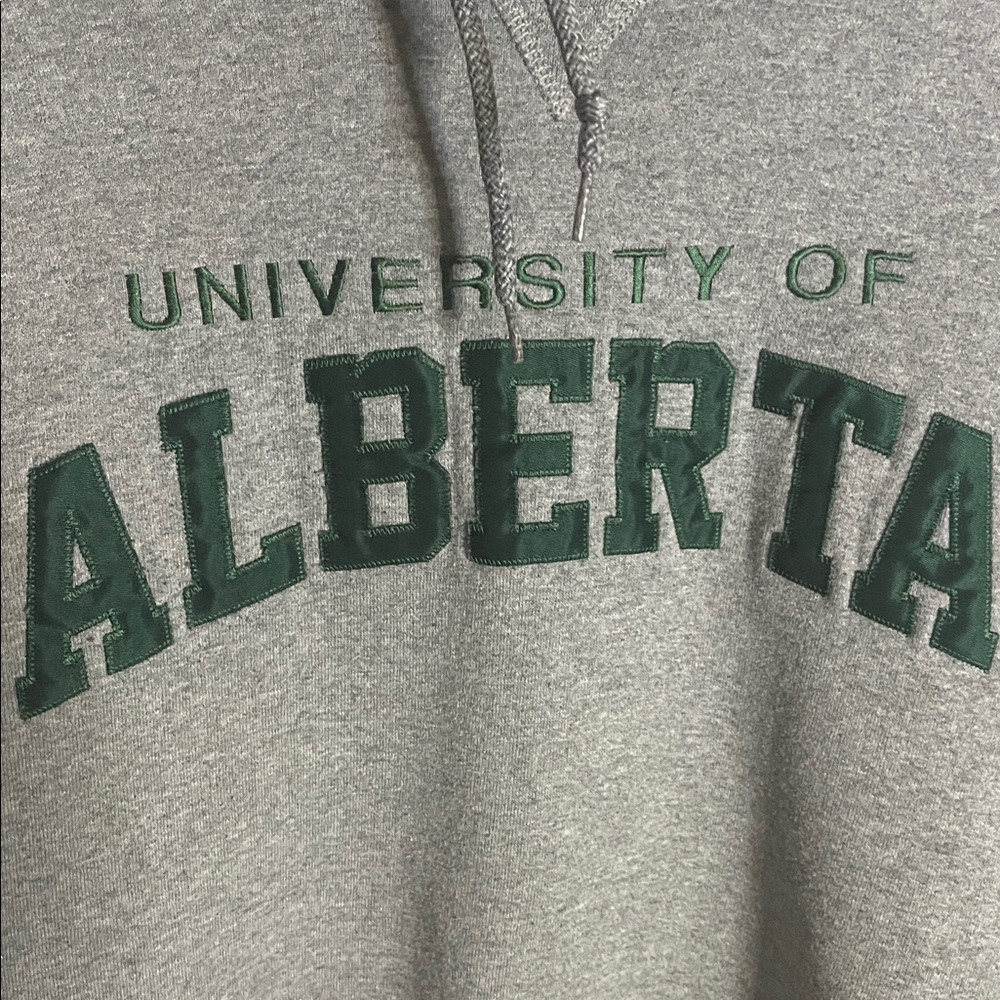 π90βs Russell Athletic University of Alberta Hoodie XL - Picture 4 of 5